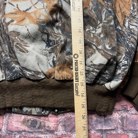 Vintage Duxbak Jacket Mens Large Camo Bomber Hunting Realtree Made USA Zip 90s - Picture 7 of 8
